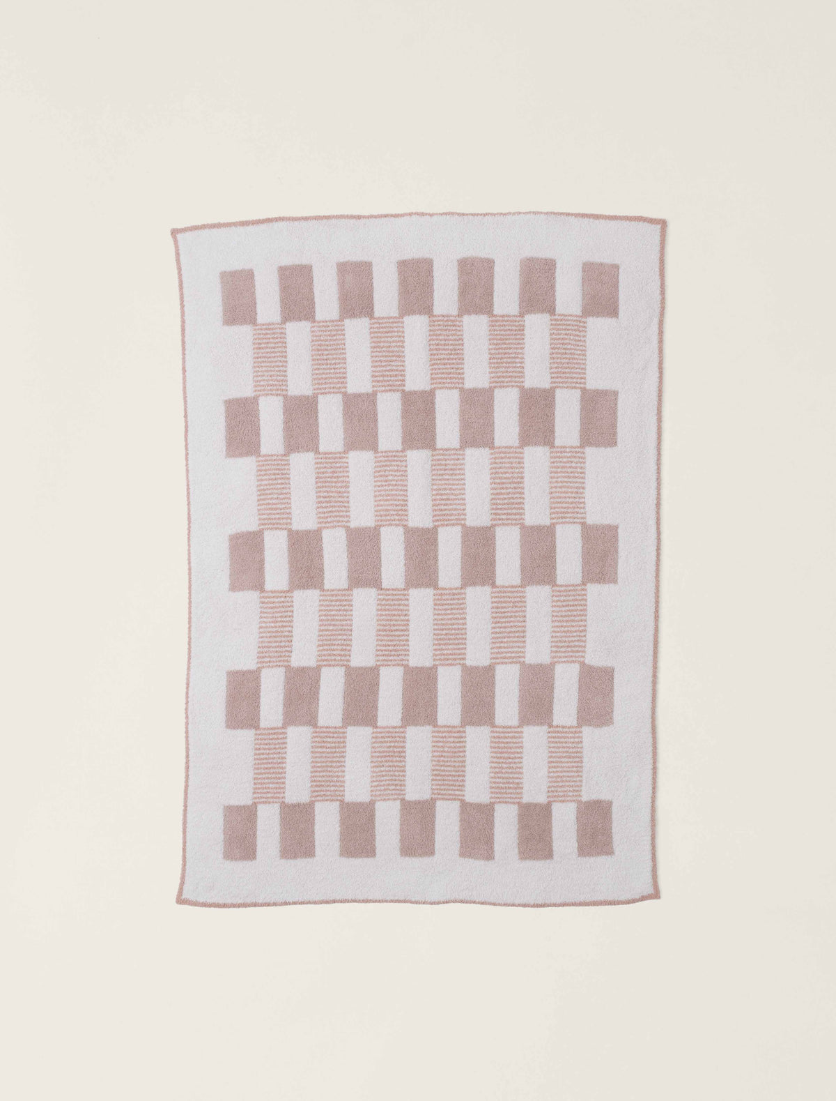 Barefoot Dreams: CozyChic Tile Check Throw in Willow
