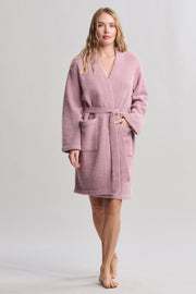 Barefoot Dreams: CozyChic Solid Robe in Teaberry
