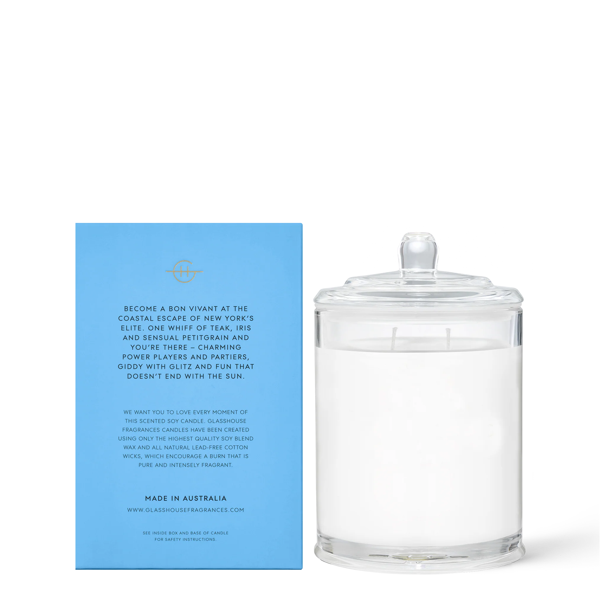 Glasshouse Fragrances: The Hamptons 13.4 oz. Candle