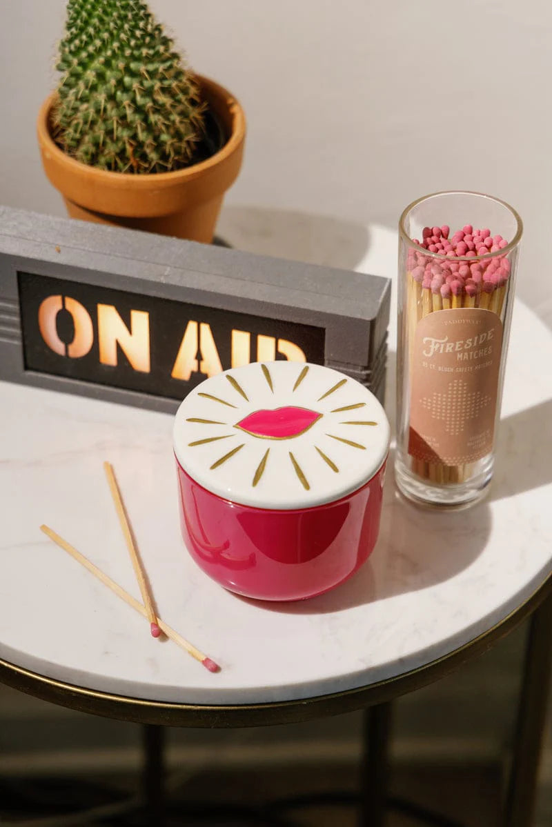 Paddywax: Charmed Candle in Hot Pink