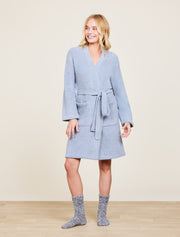 Barefoot Dreams: CozyChic Solid Robe in Moonbeam