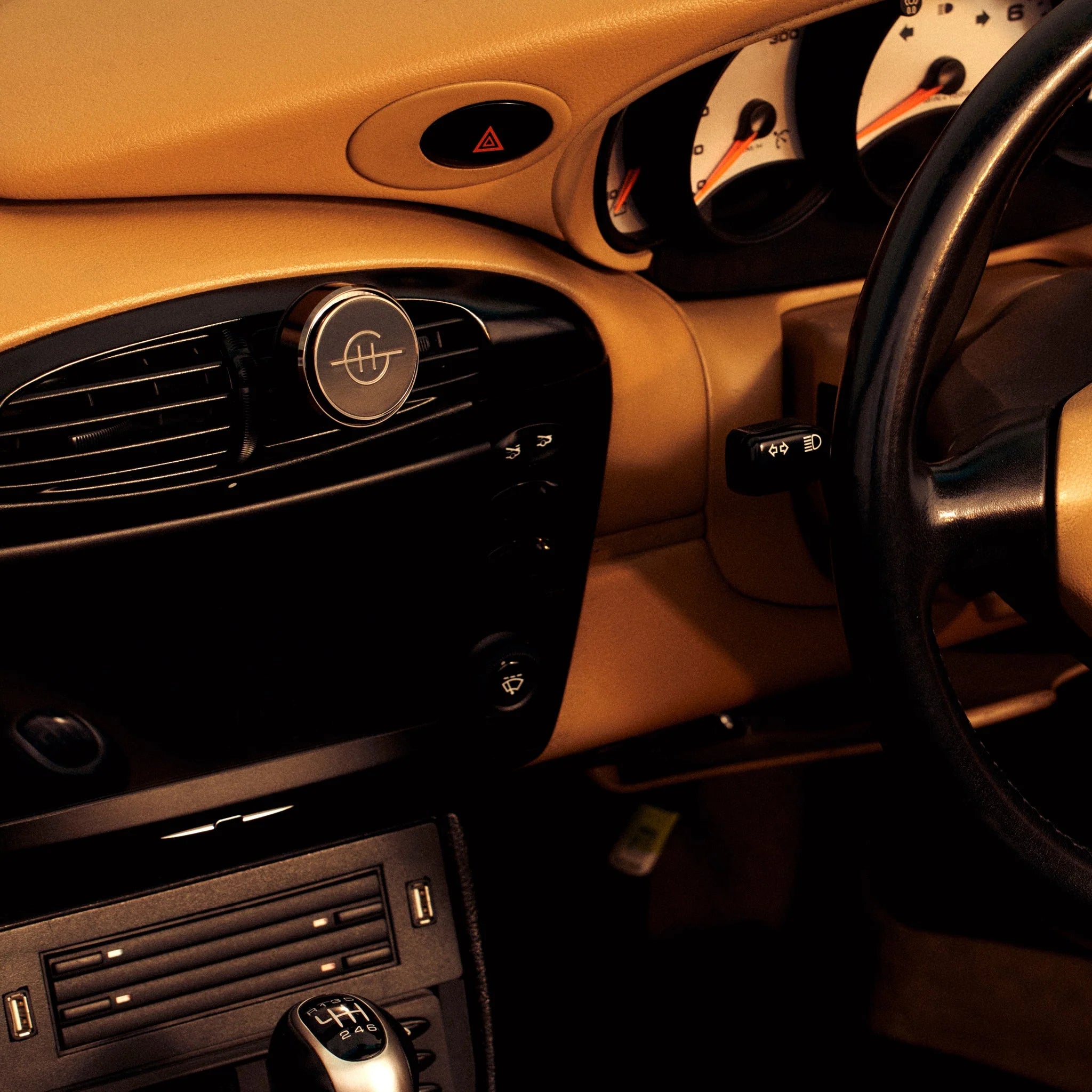 Glasshouse Fragrances: Black Car Diffuser Set