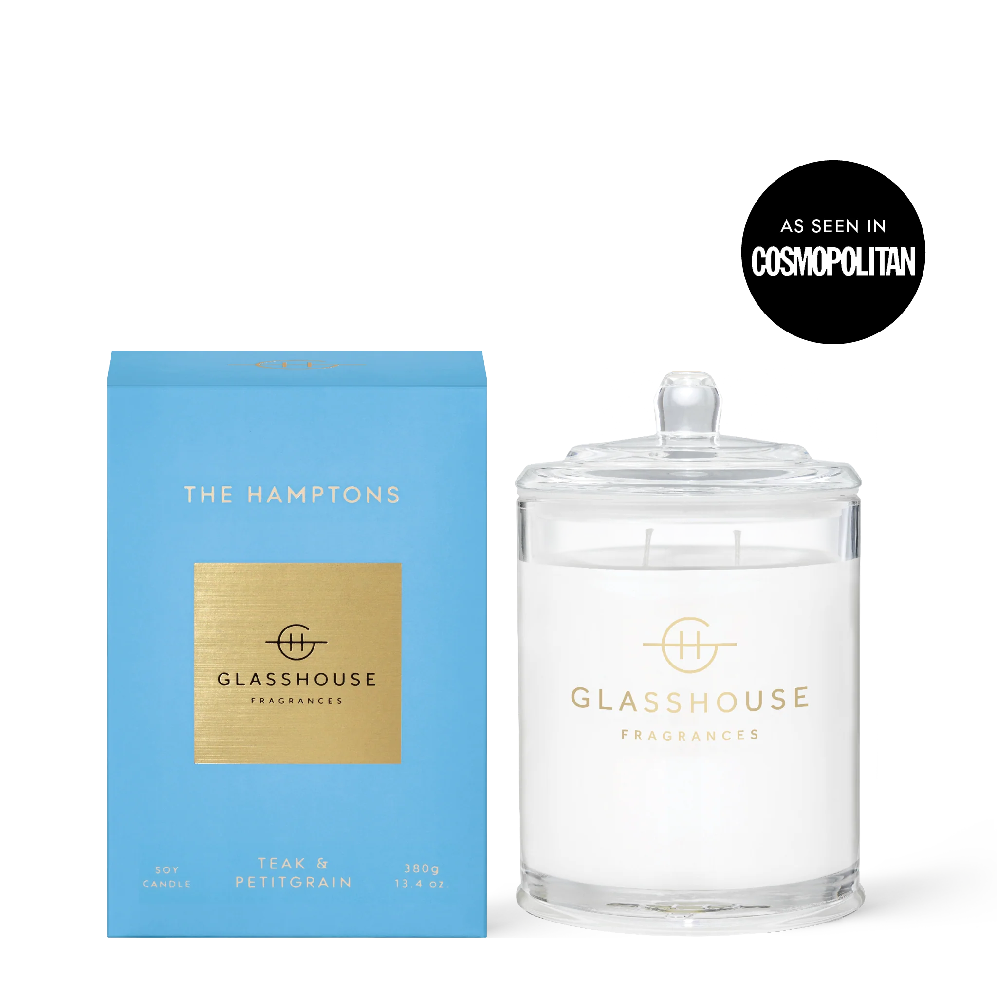 Glasshouse Fragrances: The Hamptons 13.4 oz. Candle