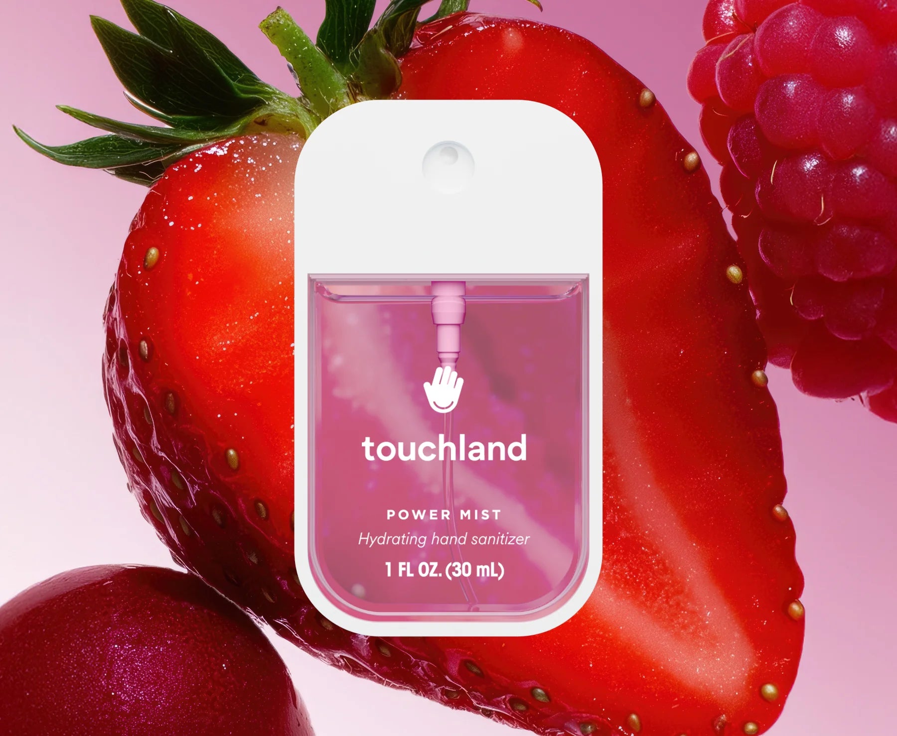 Touchland Power Mist Hand Sanitizer in Berry Bliss