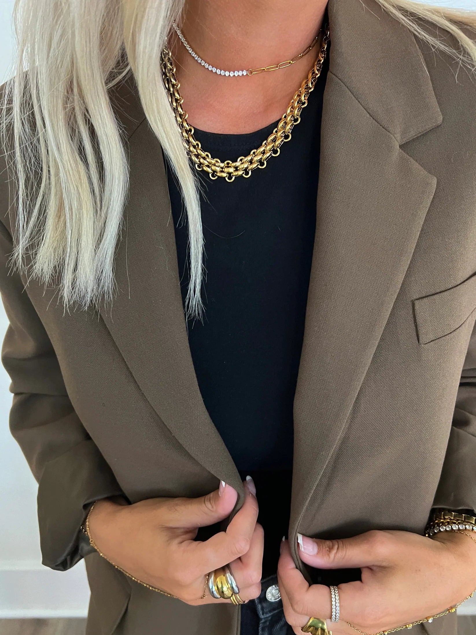 Chansuttpearls: Maya Necklace in Gold