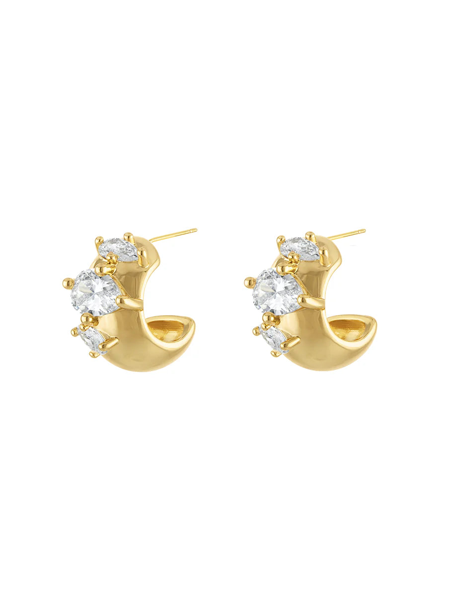 Kinsey Designs: Indie Marquise Hoop Earrings