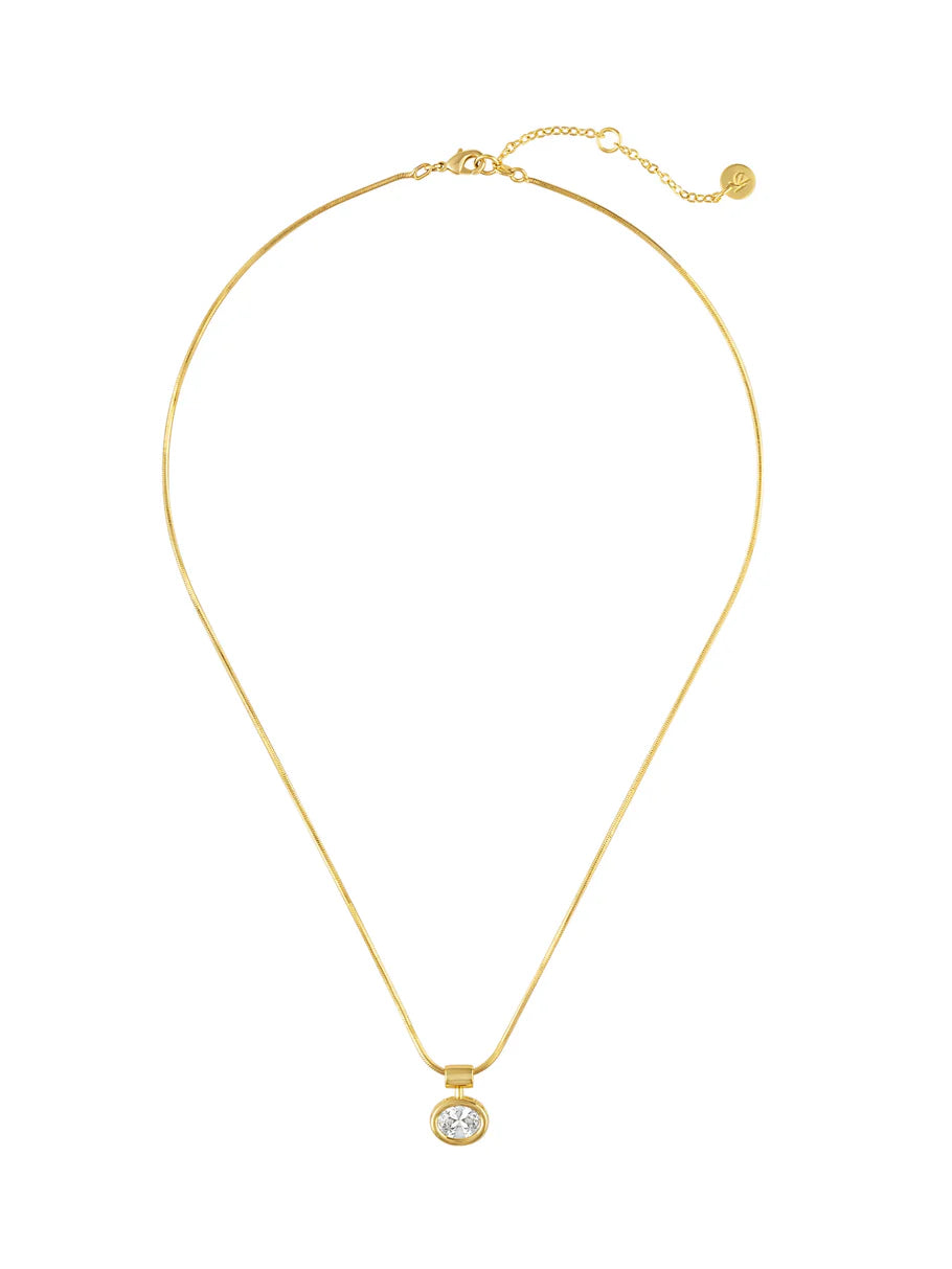 Kinsey Designs: Nicole Bezel Pendant Necklace
