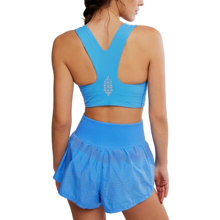 Free People Movement: Win Win Bra in Riviera Blue