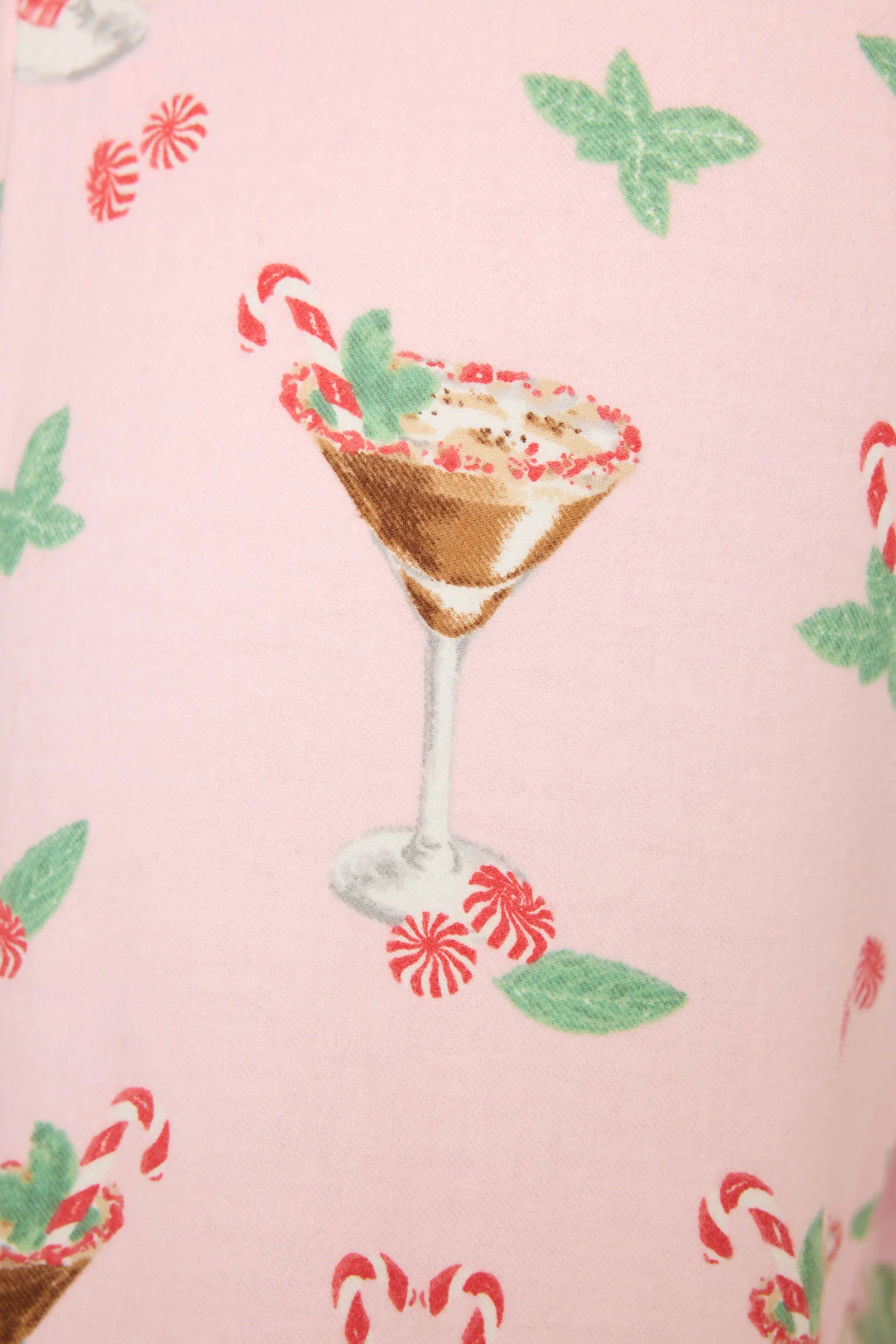 P.J. Savage: Tini Time Drink Flannel Pant