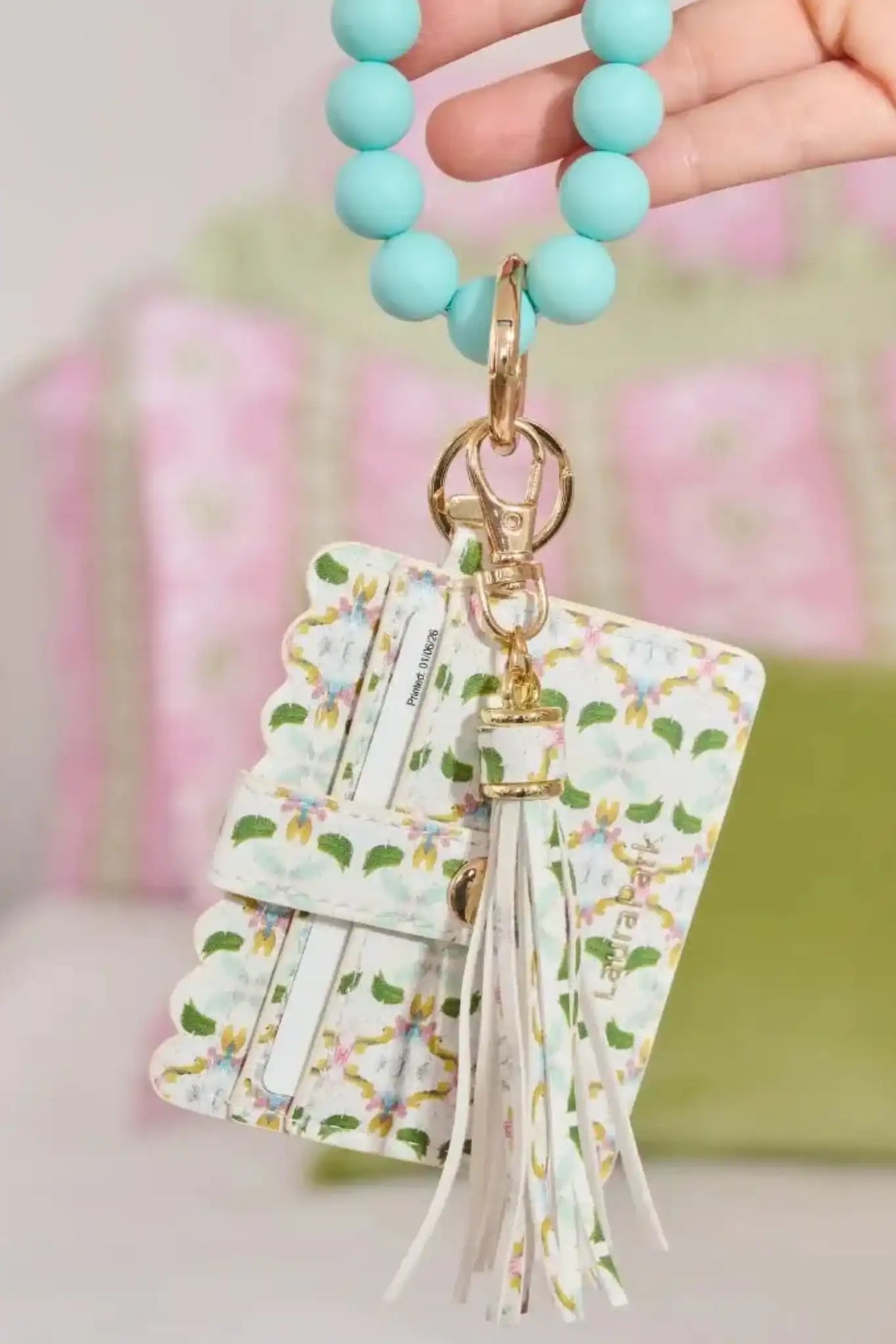 Laura Park Designs: Dogwood Keychain Wristlet Wallet