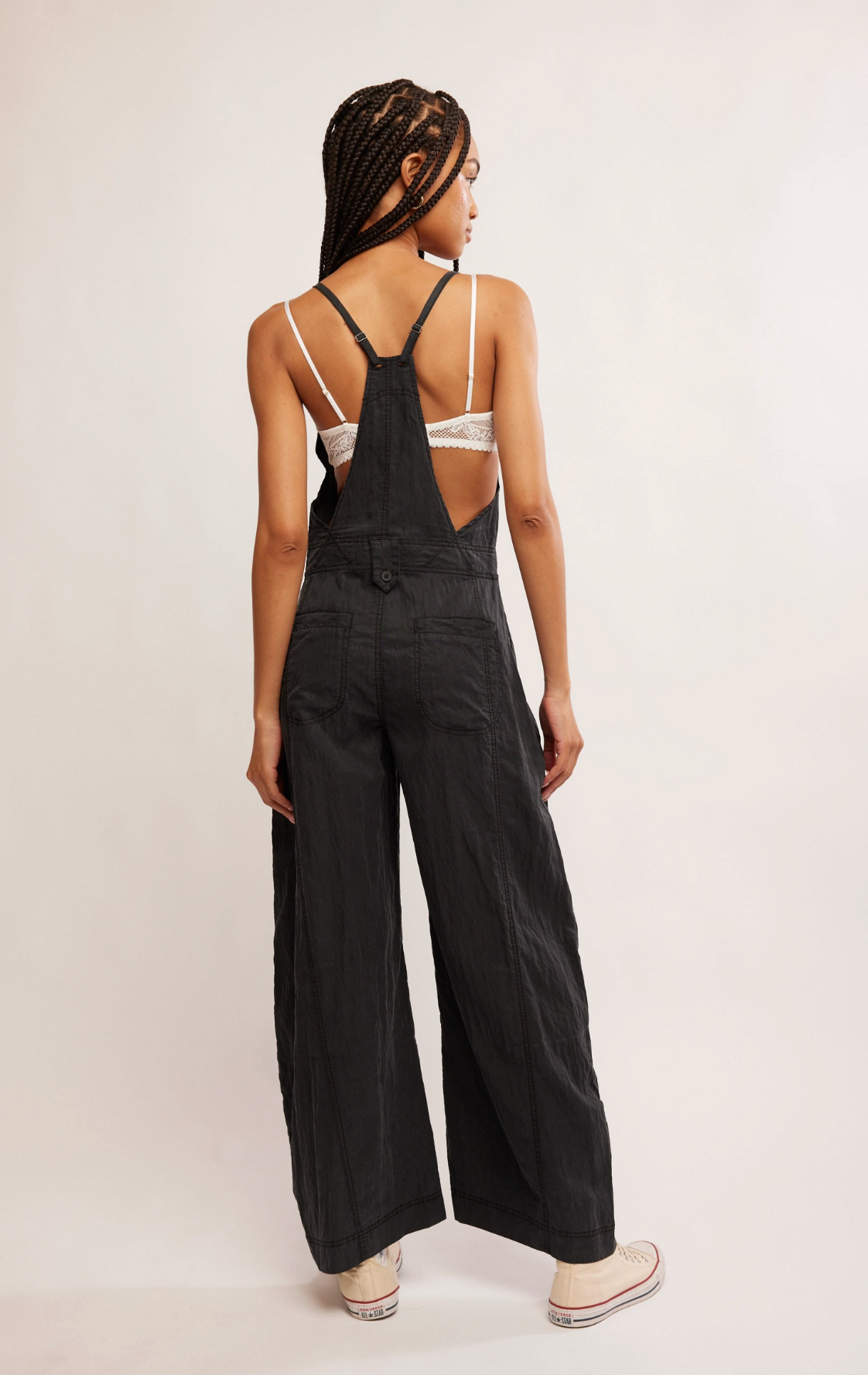 Free People: Sylvia Barrel One Piece Overall in Black