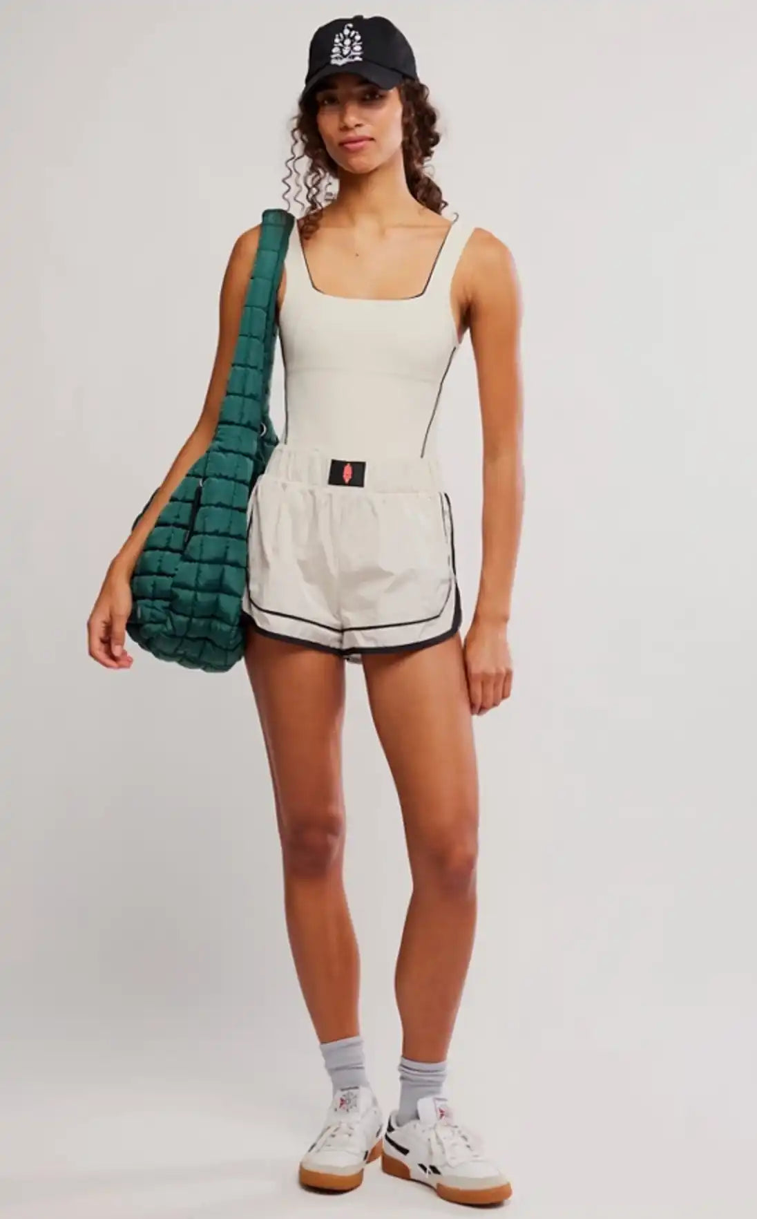 Runsie Free People Movement: Varsity Blues Runsie in Mineral Bath โ J. Cole Shoes