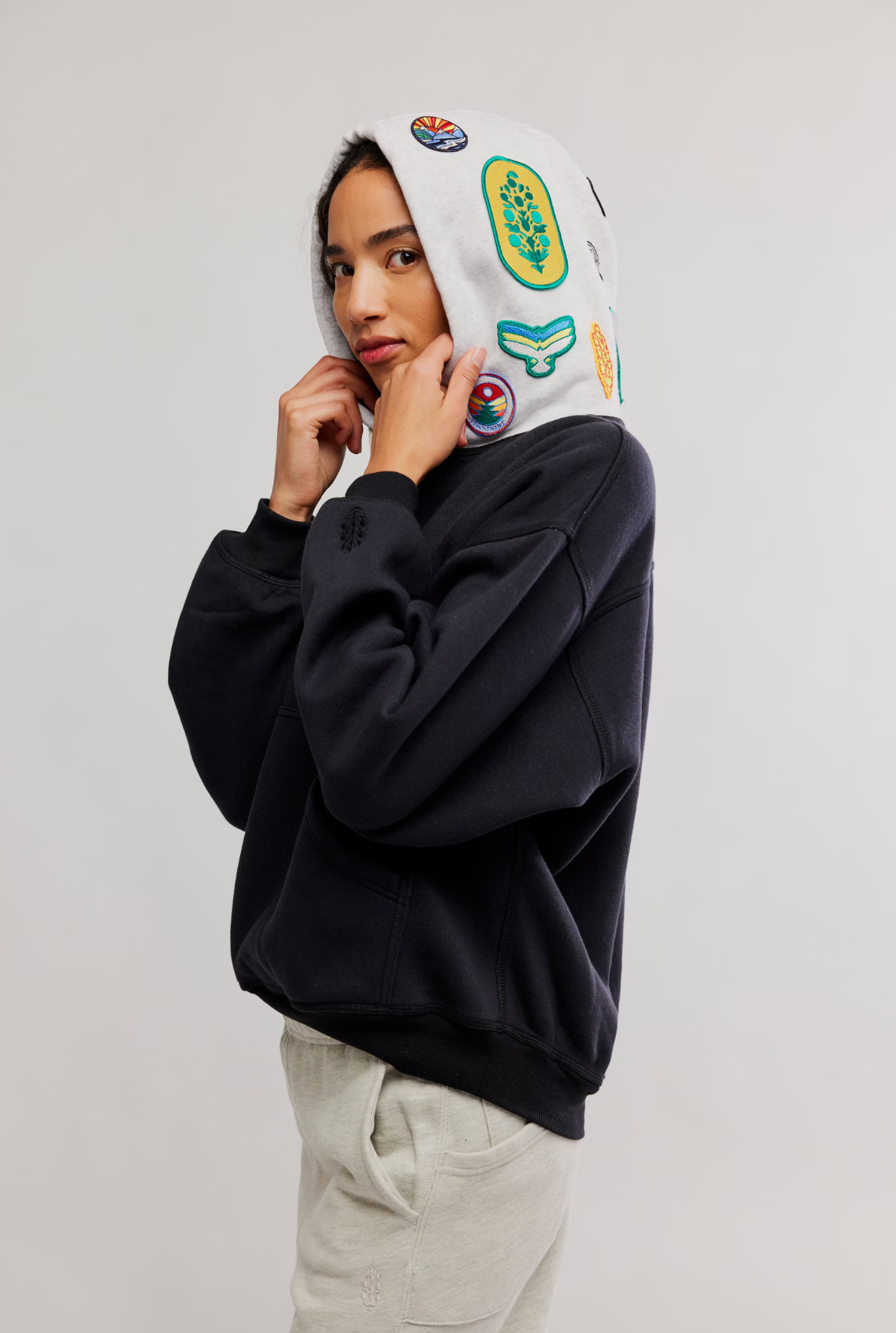 Free People Movement: Final Call Patch Hoodie