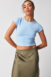Free People: Protagonist Tee in Dream Blue