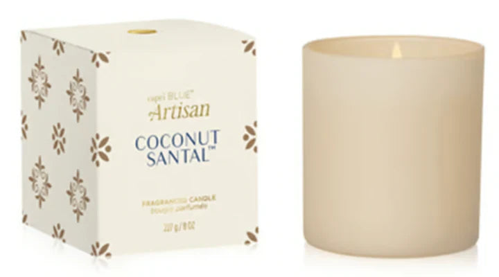 Capri Blue: Coconut Santal Artisan Terrazza Velluto Boxed Tumbler