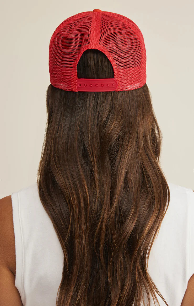 Z Supply: Trucker Hat "American Grown" in Red