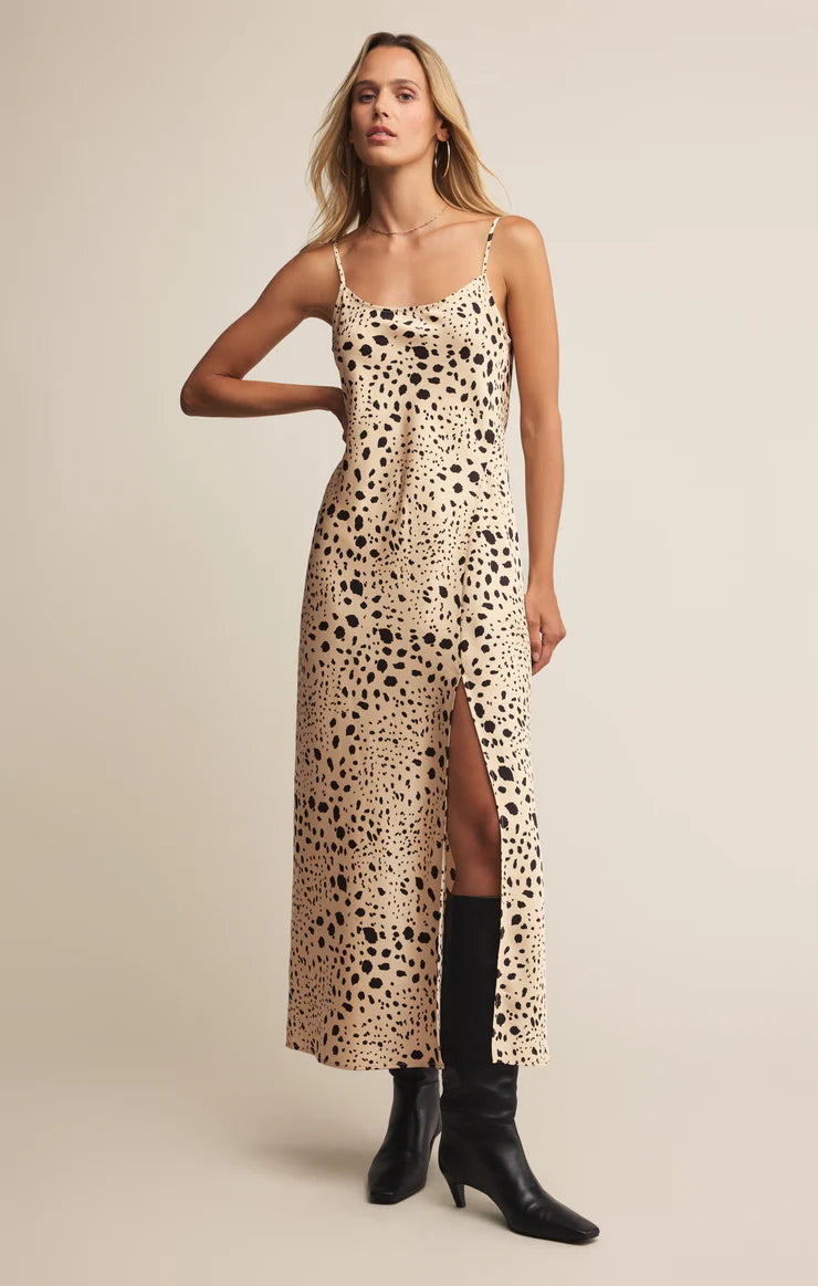 Z Supply: Crystal Savanna Midi Dress in Custard