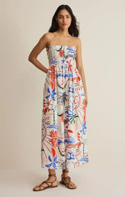 Z Supply: Cornelia Gateway Midi Dress in Multi