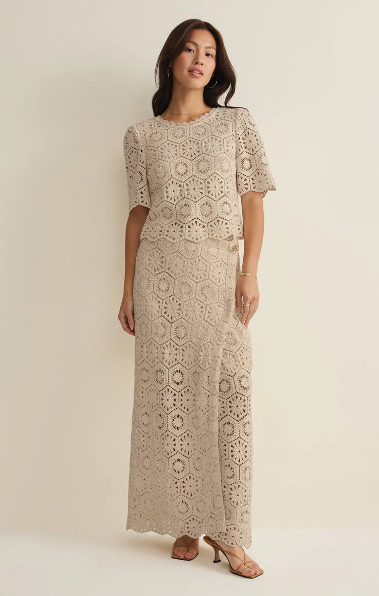 Z Supply: Raquel Lace Skirt