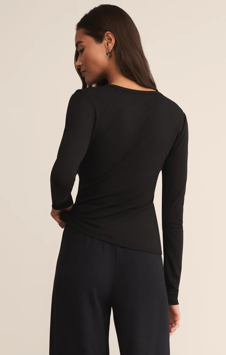 Z Supply: Second Skin Crew Long Sleeve