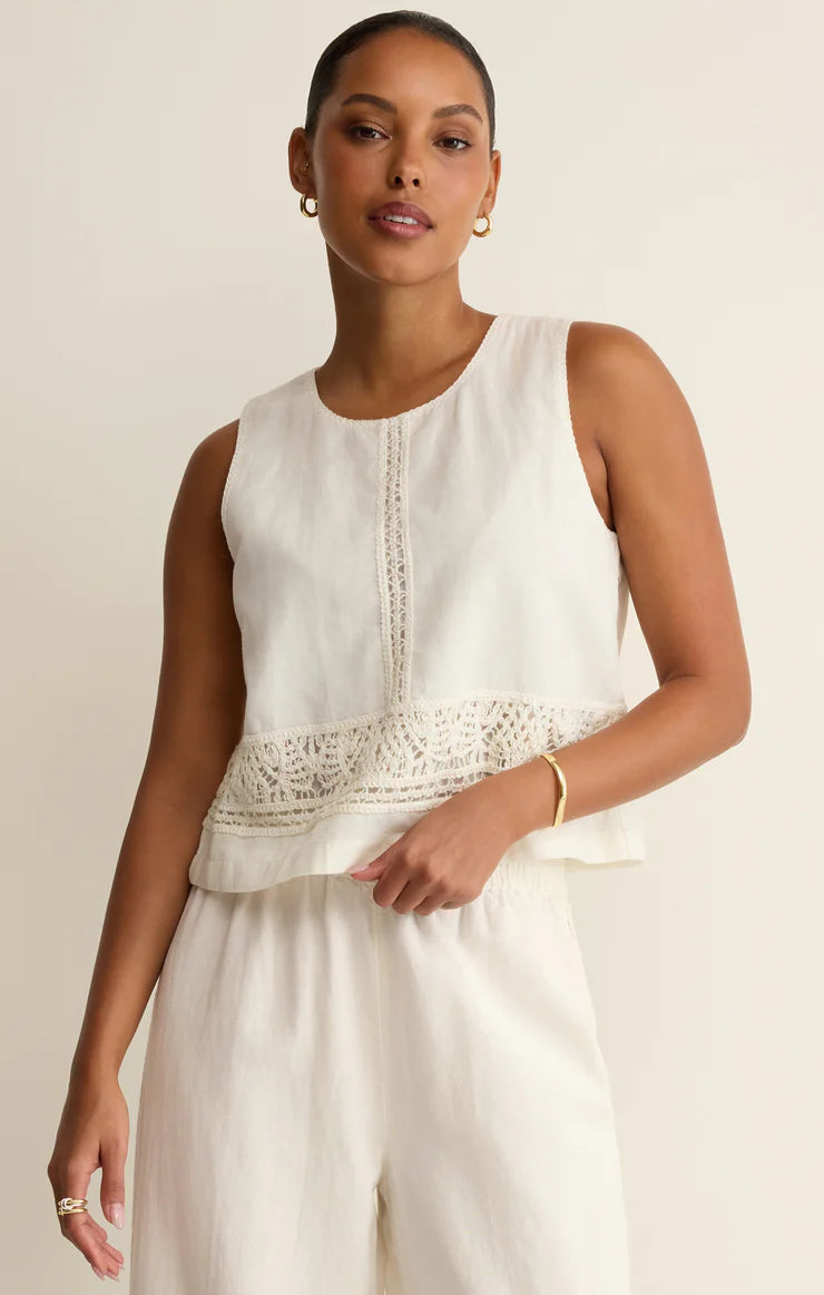 Z Supply: Sloane Embroidered Top