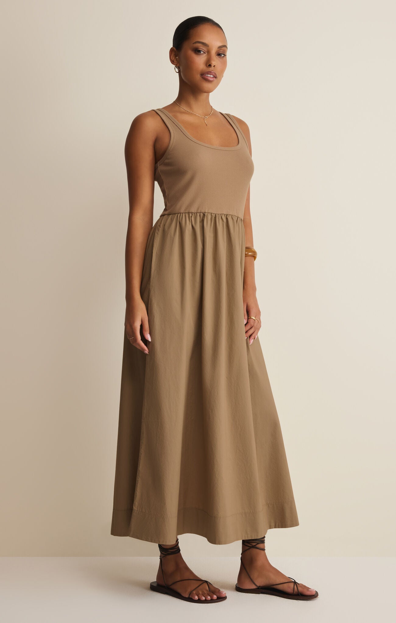 Z Supply: Kensie Midi Dress - J. Cole Shoes