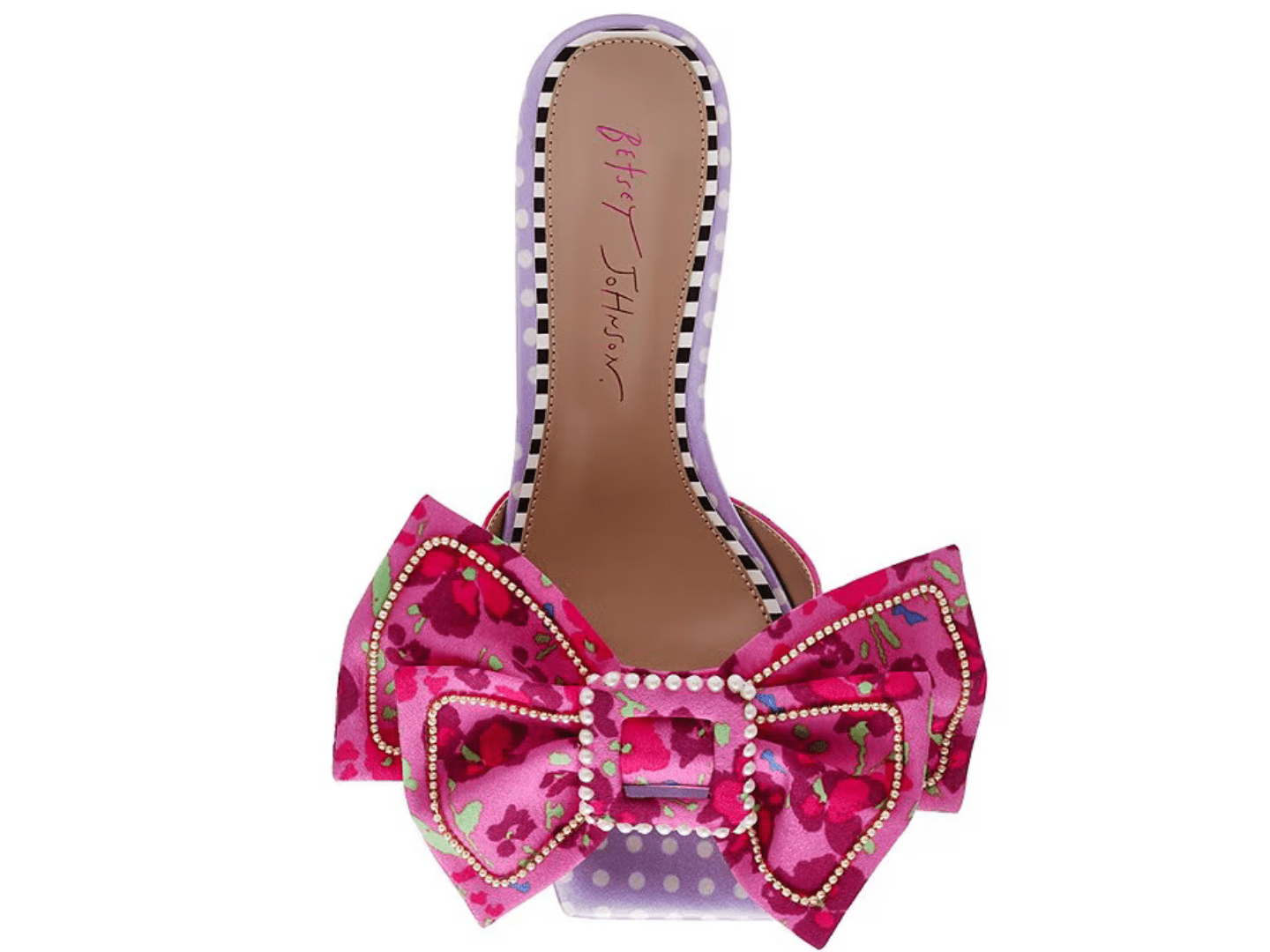 Décolleté gioiello slingback oro rosa glitterate con tacco 3 cm Lora F Décolleté gioiello slingback oro rosa glitterate con tacco 3 cm Lora F