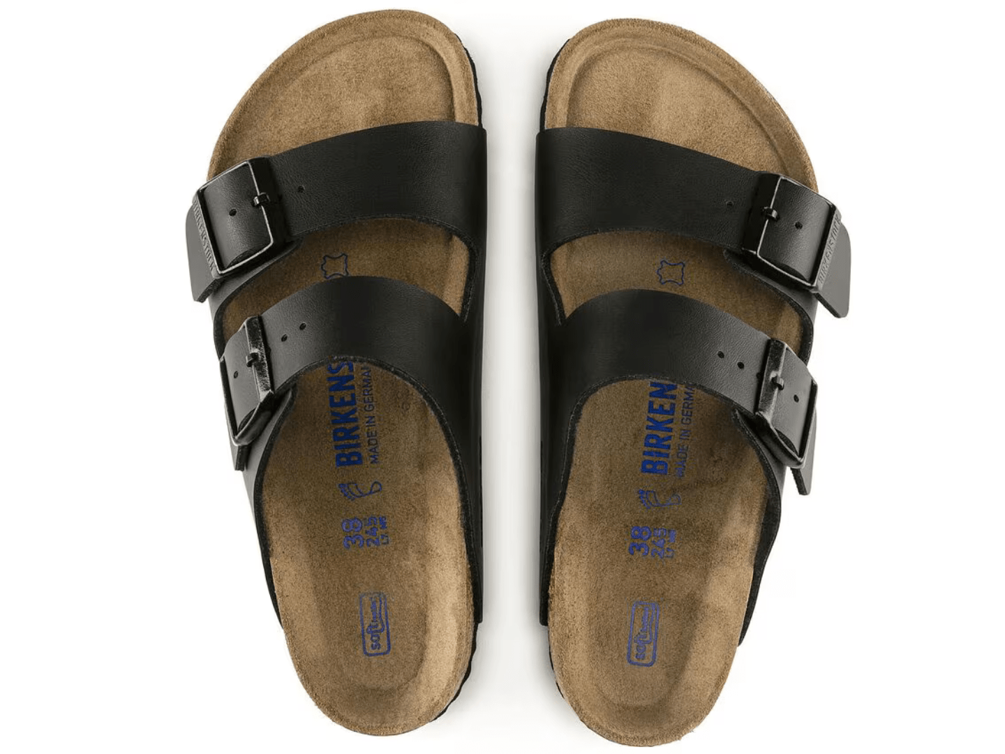 Birkenstock: Arizona SFB Black BFLOR - J. Cole ShoesBIRKENSTOCKBirkenstock: Arizona SFB Black BFLOR