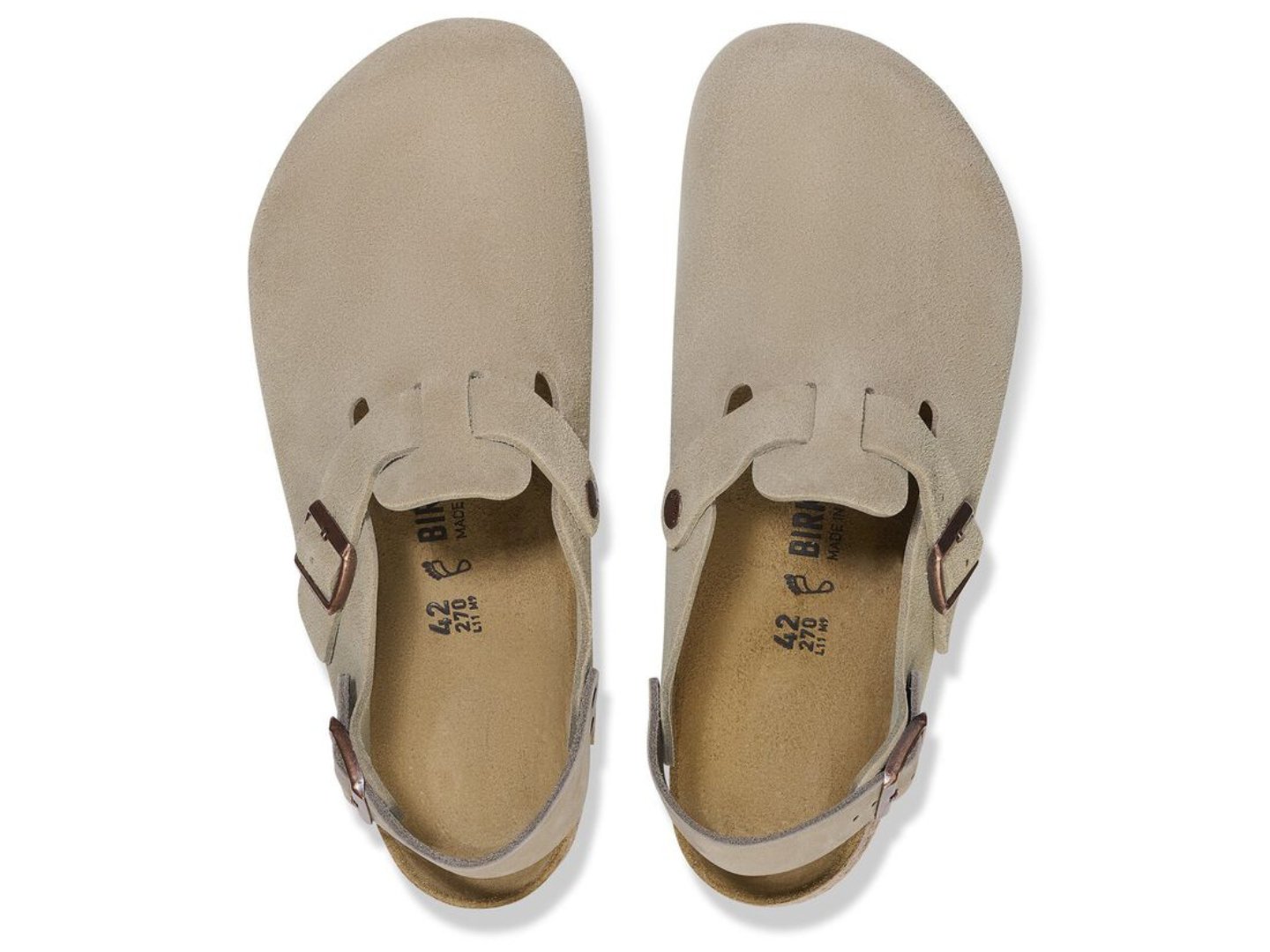 Birkenstock: Tokio in Taupe Narrow - J. Cole Shoes