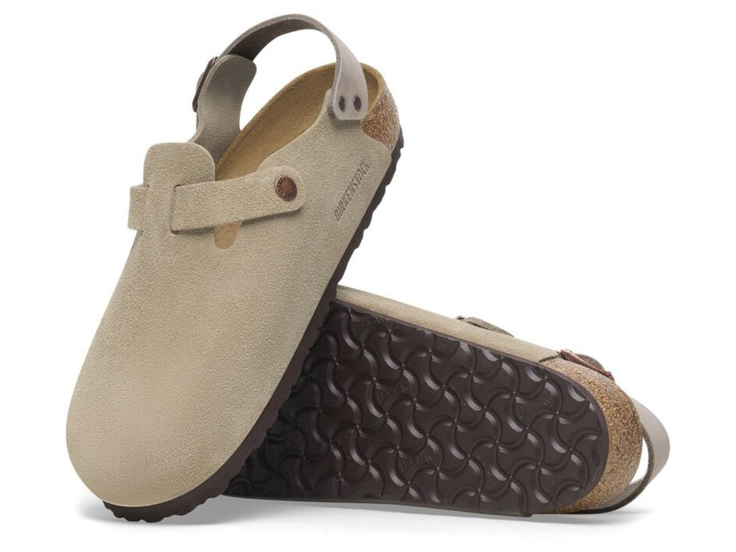 Birkenstock: Tokio in Taupe Narrow - J. Cole Shoes