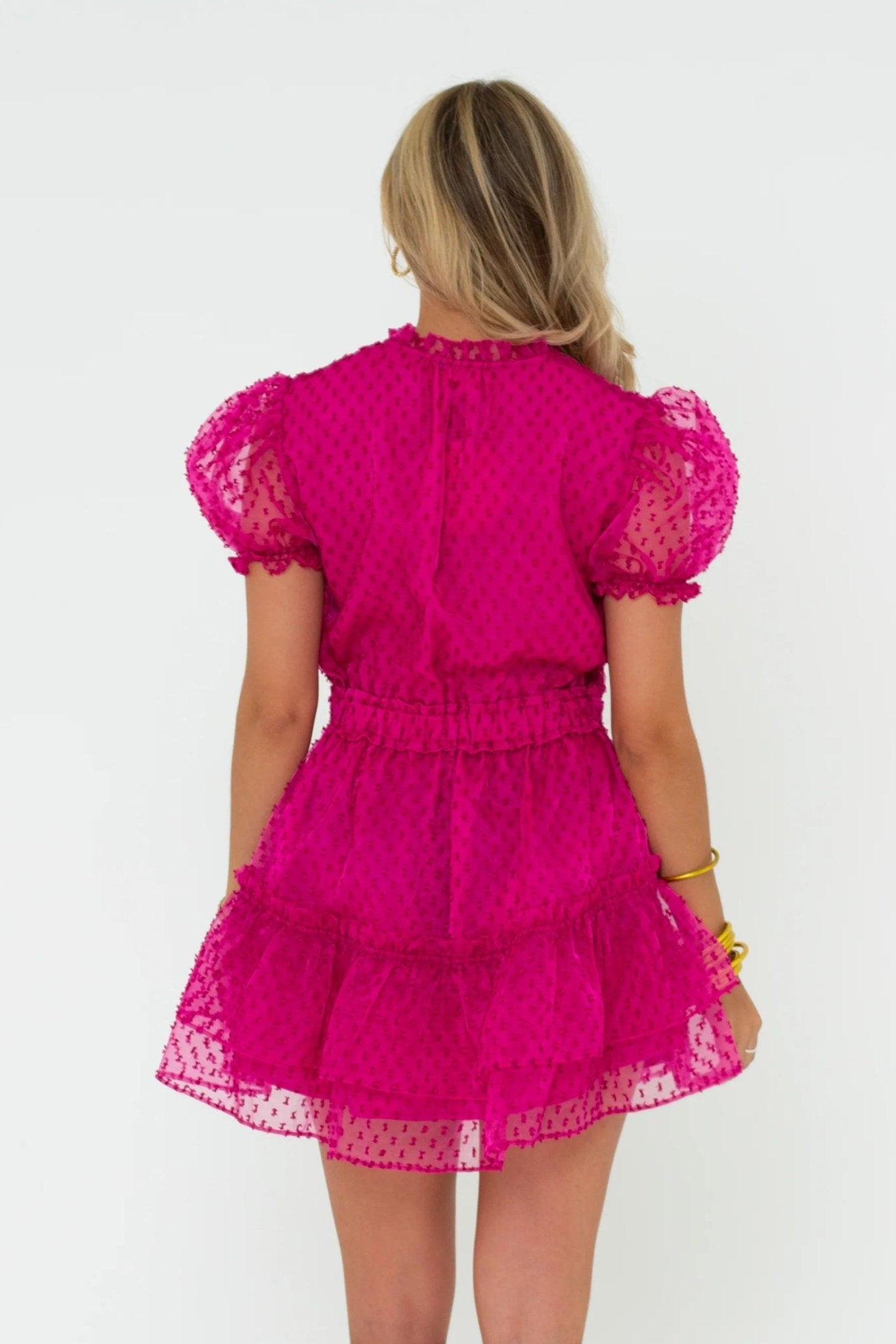 Buddy Love: Clementine Dottie Dress in Pink - J. Cole ShoesBuddy LoveBuddy Love: Clementine Dottie Dress in Pink