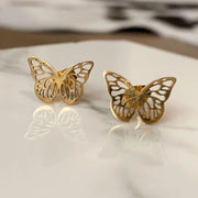 Juno Butterfly Stud Earrings