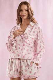 Callie Pink PJs - J. Cole ShoesPEACH LOVE CALIFORNIACallie Pink PJs