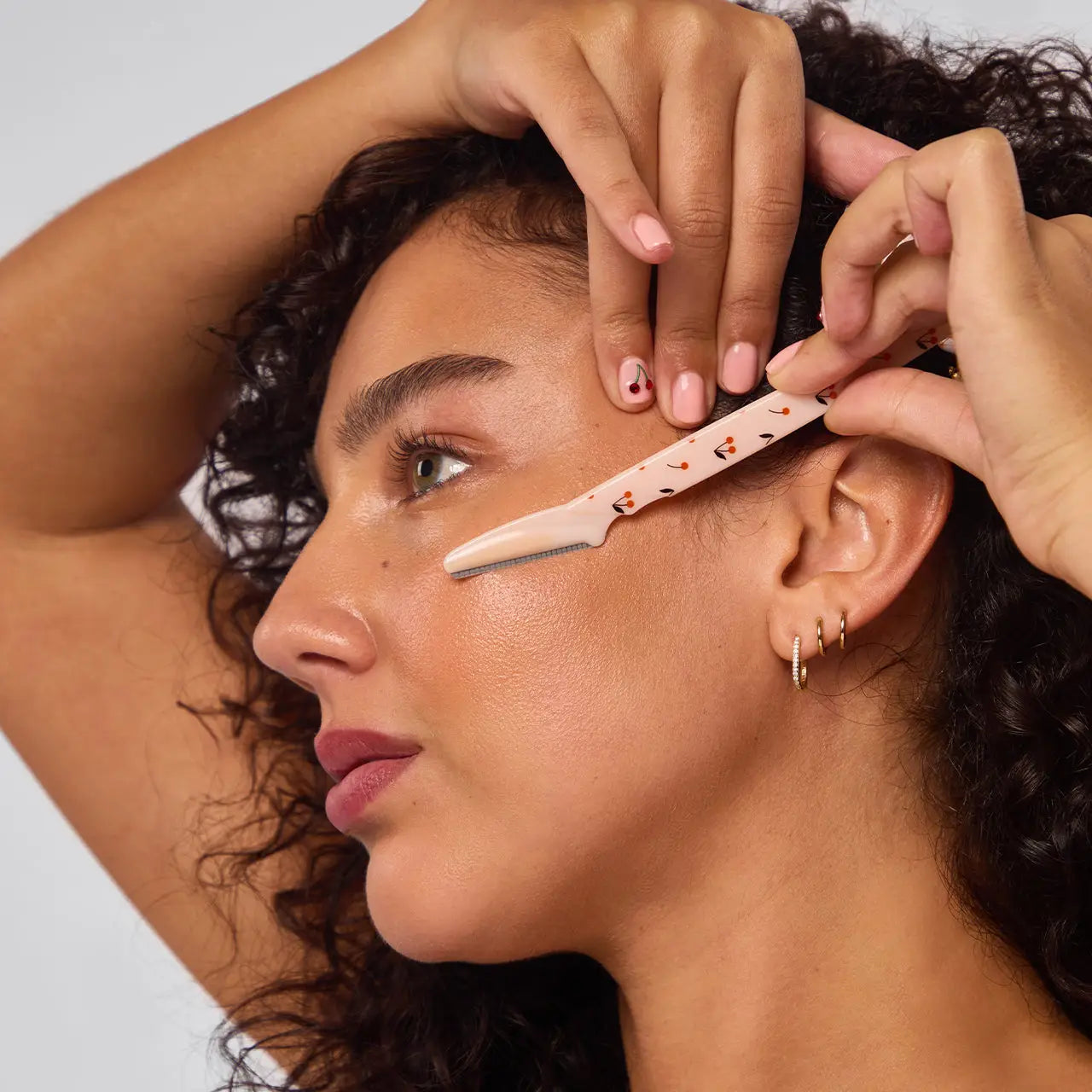 Kitsch: Plastic Dermaplaners 6pc in Assorted Cherry Blossom