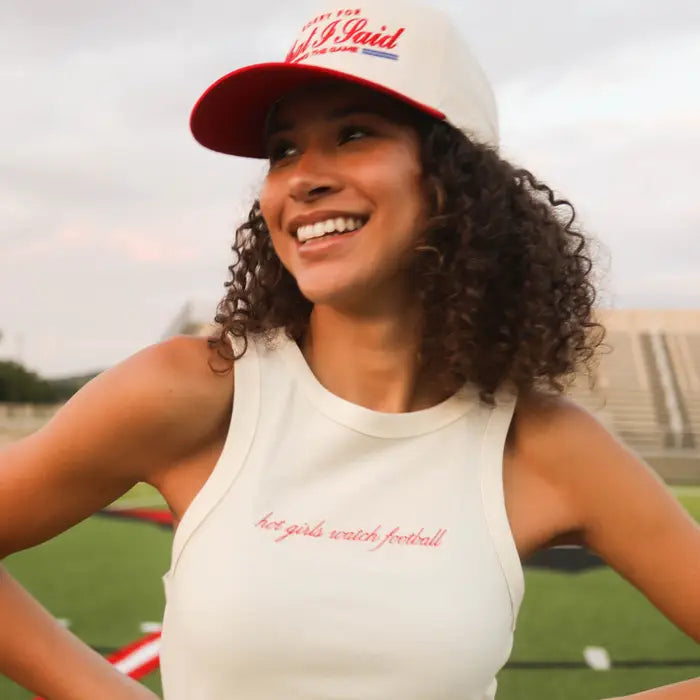 Friday + Saturday: Hot Girls Watch Football Tank