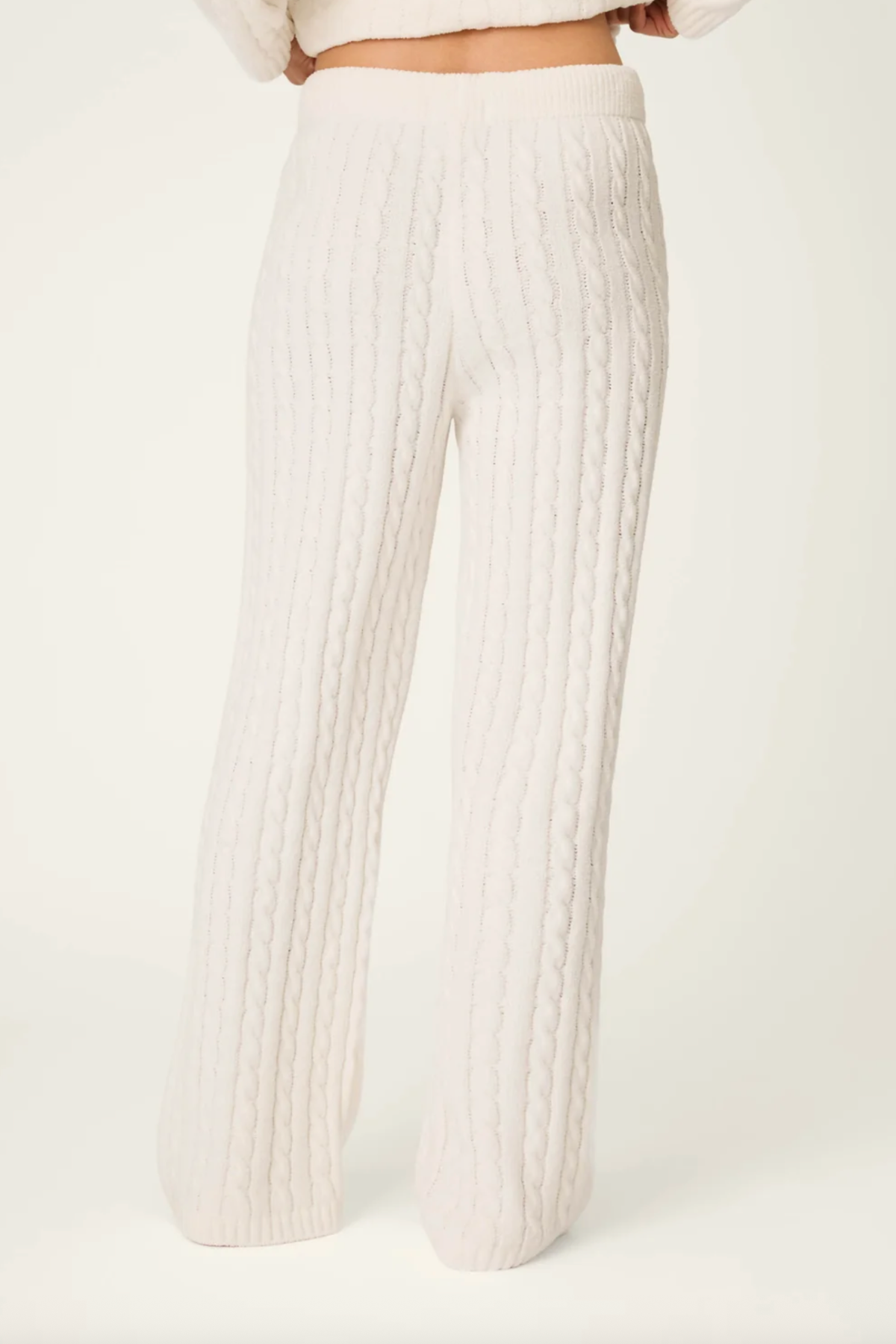 P.J. Salvage Women's Cozy Chenille Pant in Ivory