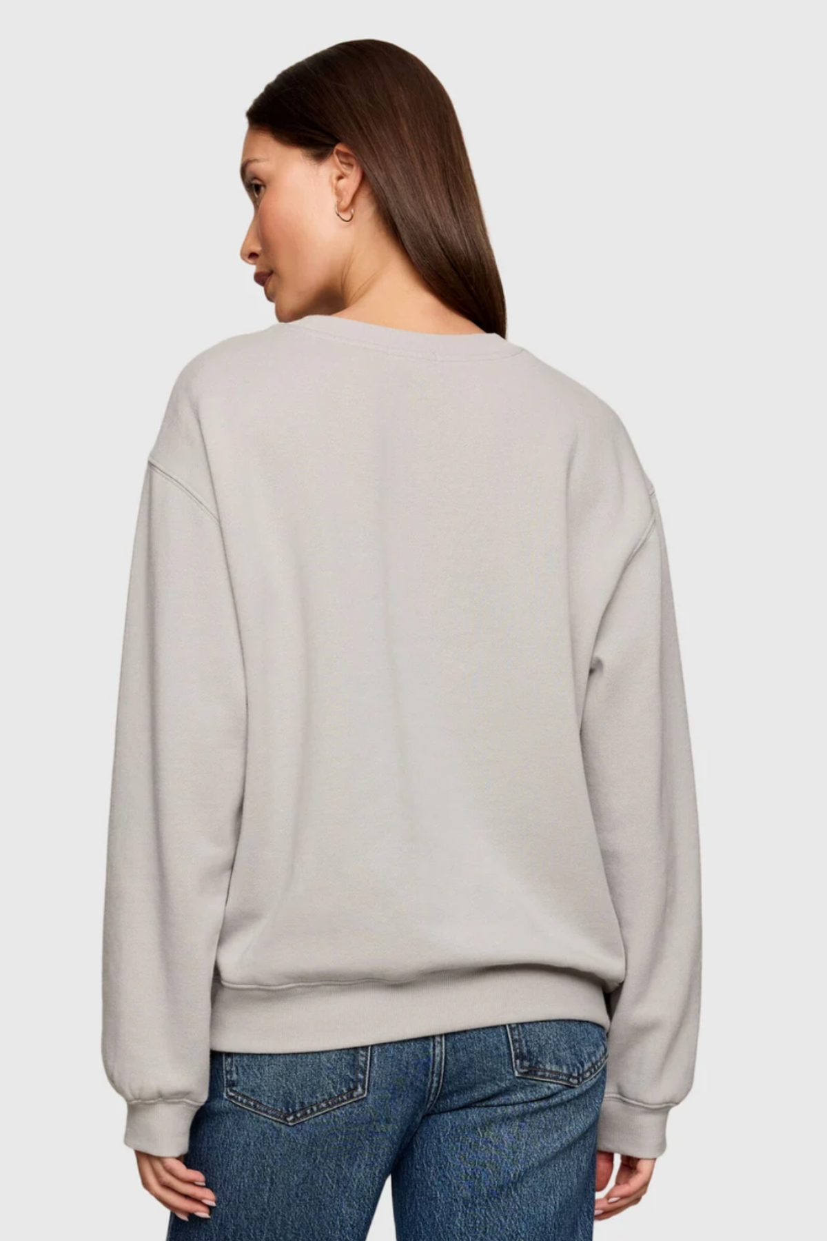 Z Supply Women's Boyfriend Sweatshirt Silverlake