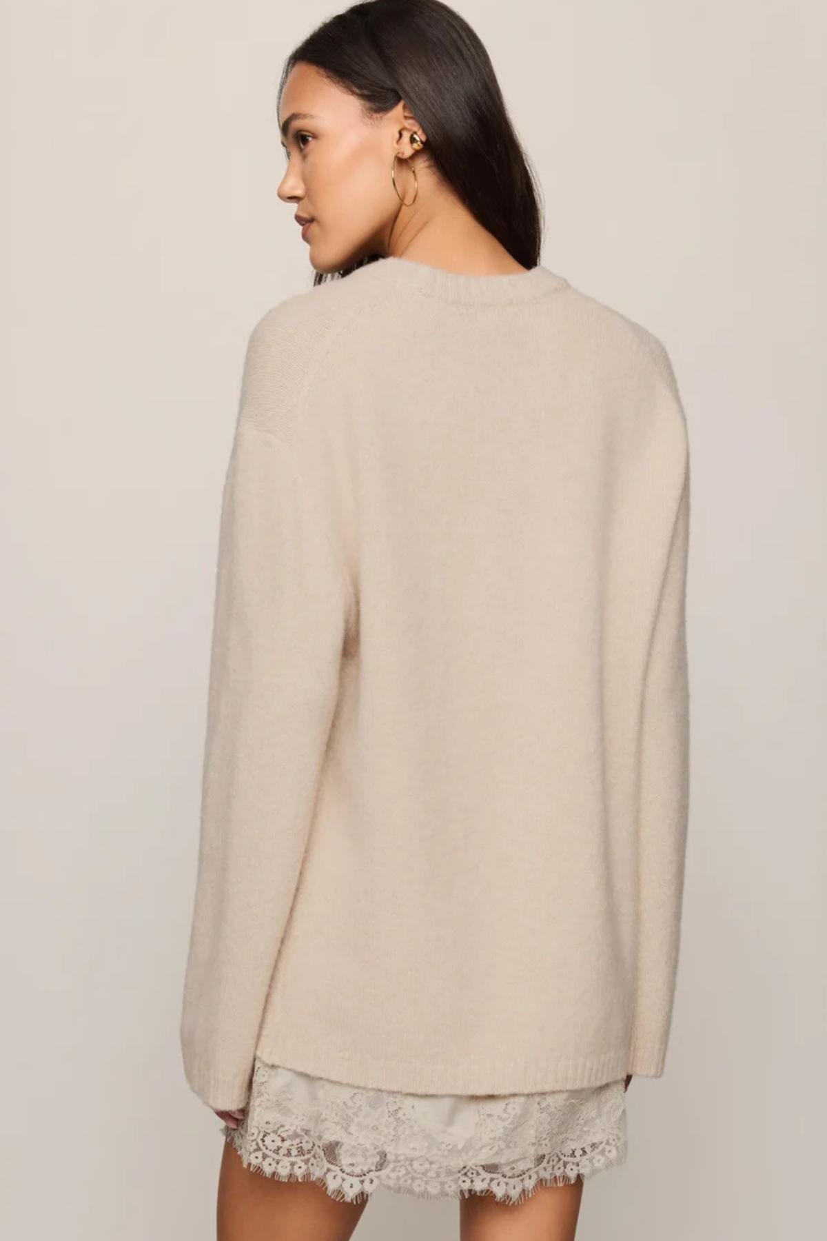 cream sweater z supply at jcole shoes tulsa