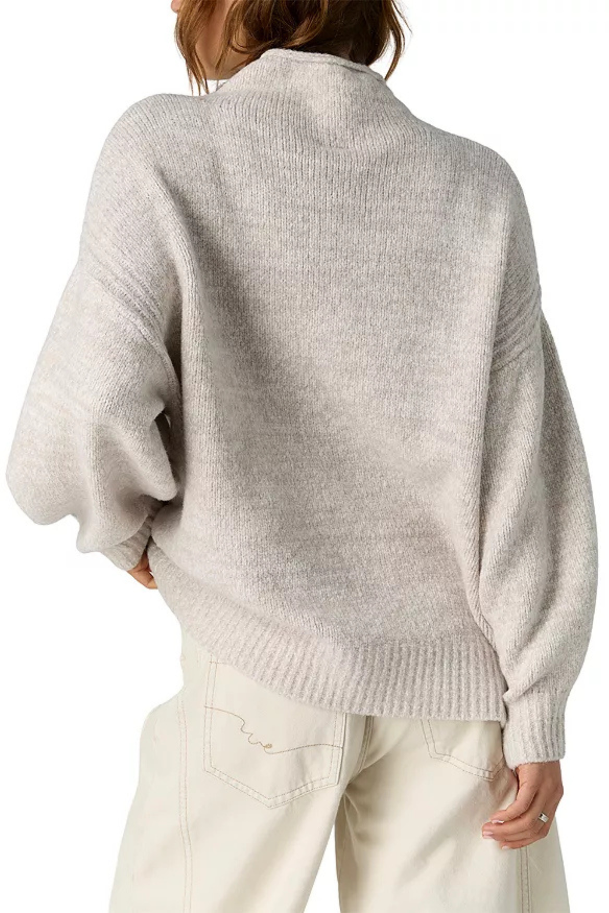 Free People Women's Beaumont Tunic in Feather Grey