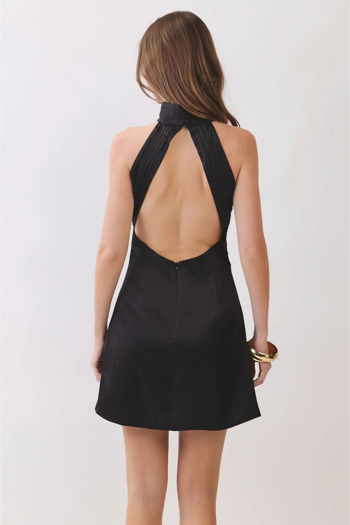black halter mini dress at jcole shoes tulsa