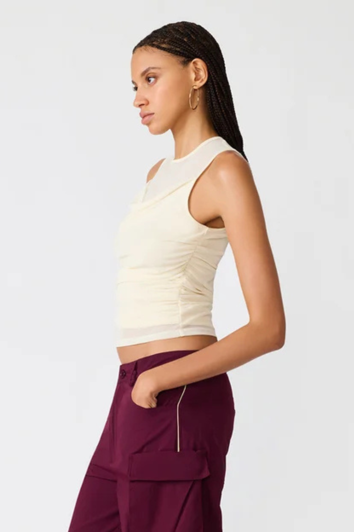 white top at jcole shoes tulsa