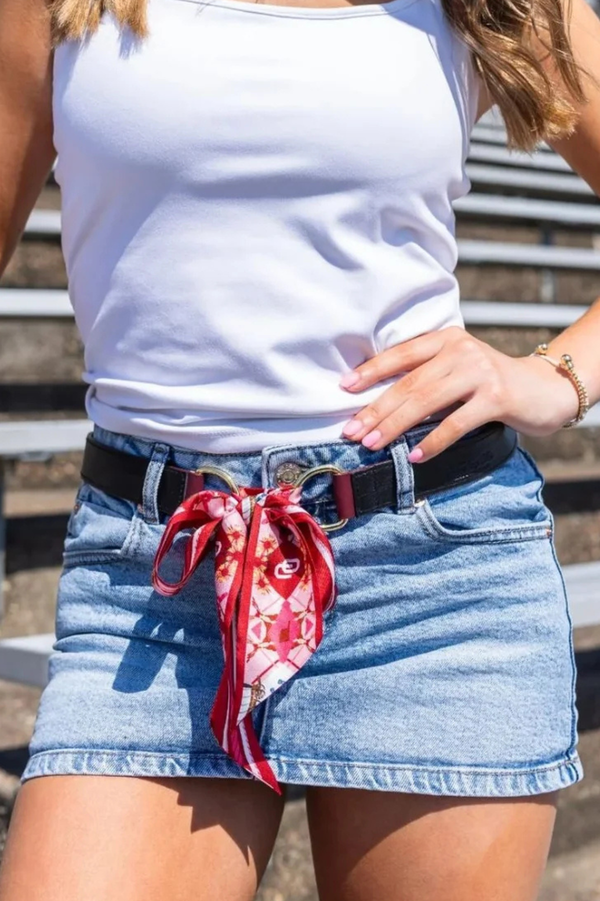 university of oklahoma skinny scarf at jcole shoes tulsa