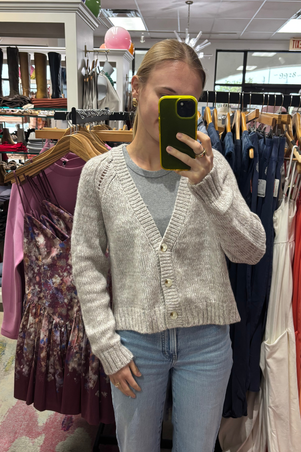 grey cardigan wooden ships sweater at jcole shoes tulsa