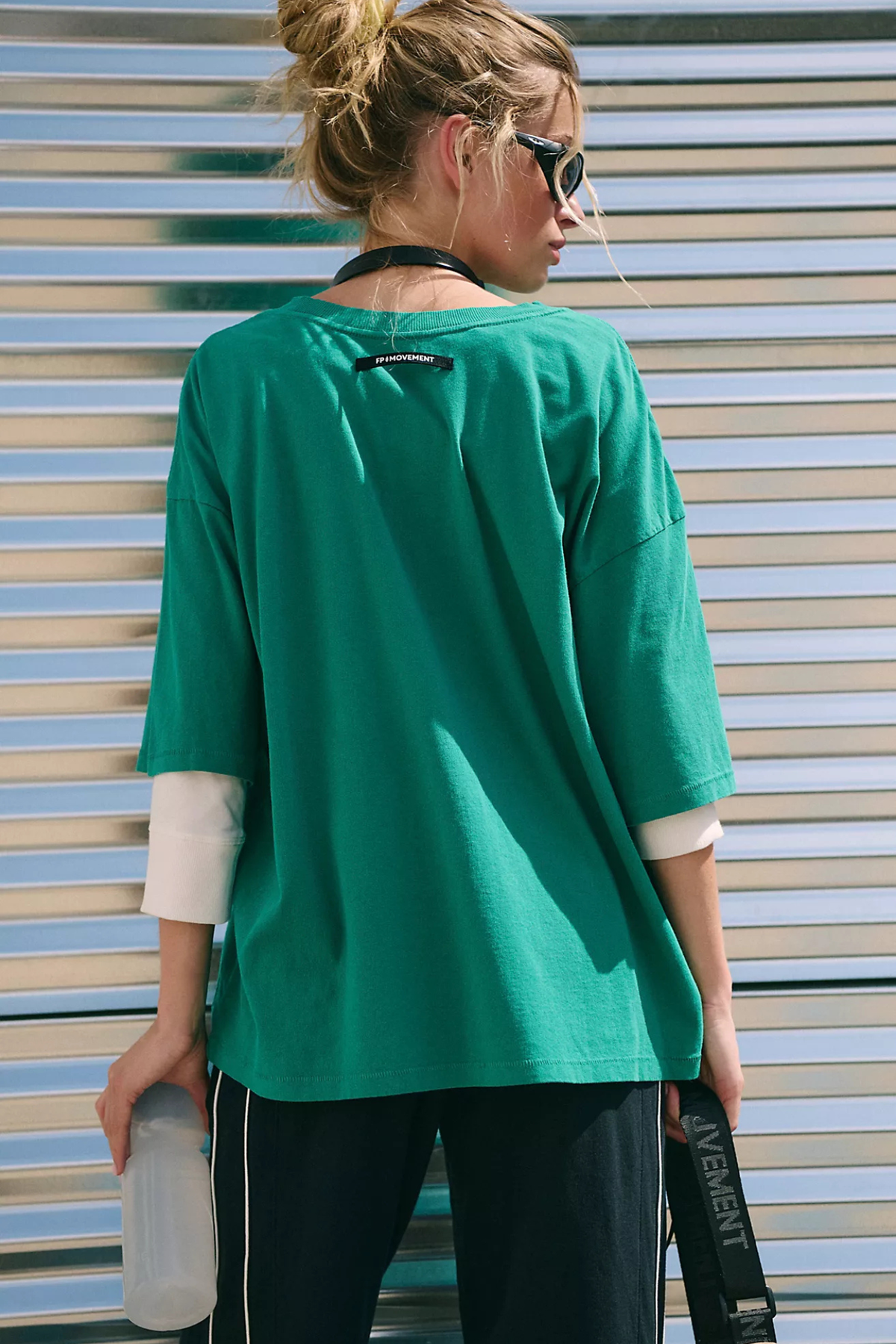 green free people t shirt at jcole shoes tulsa