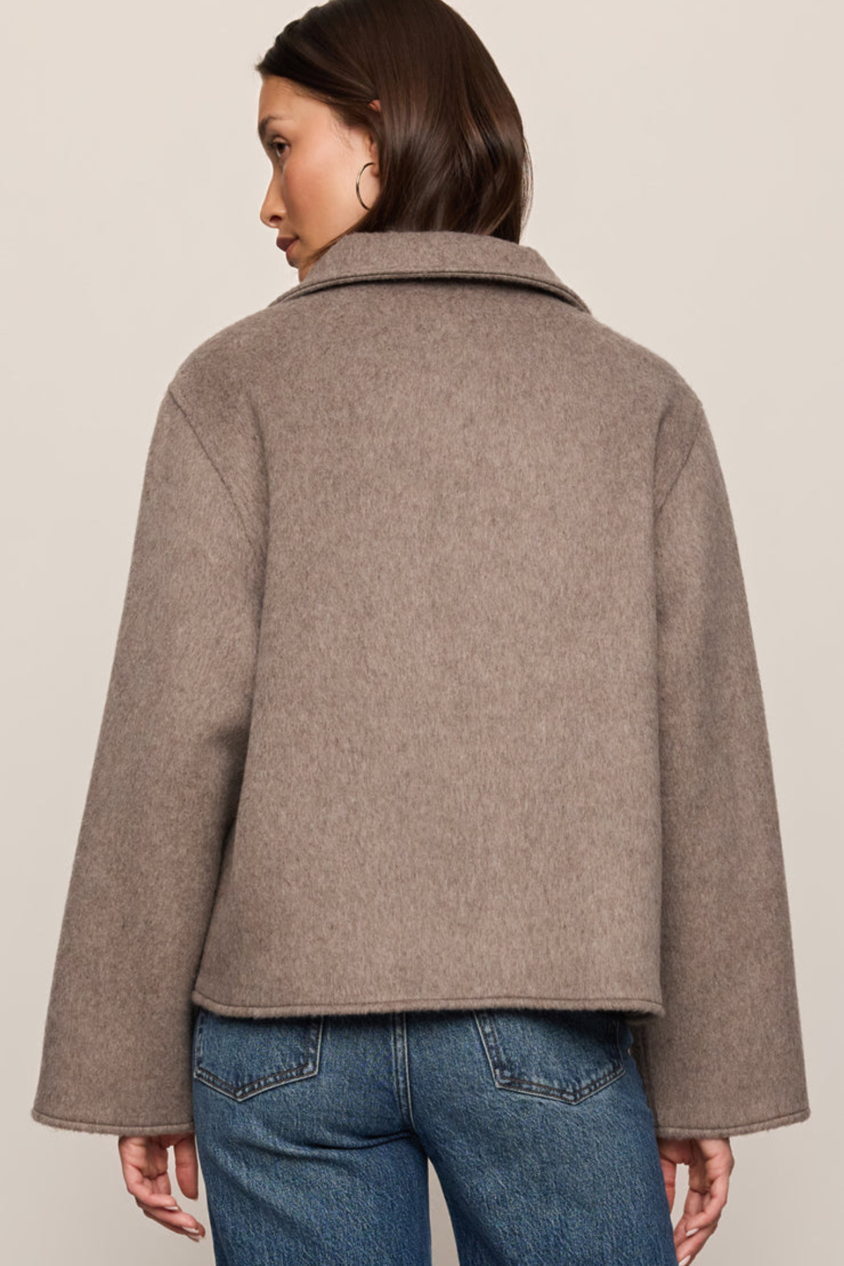 funnel neck coat at jcole shoes tulsa