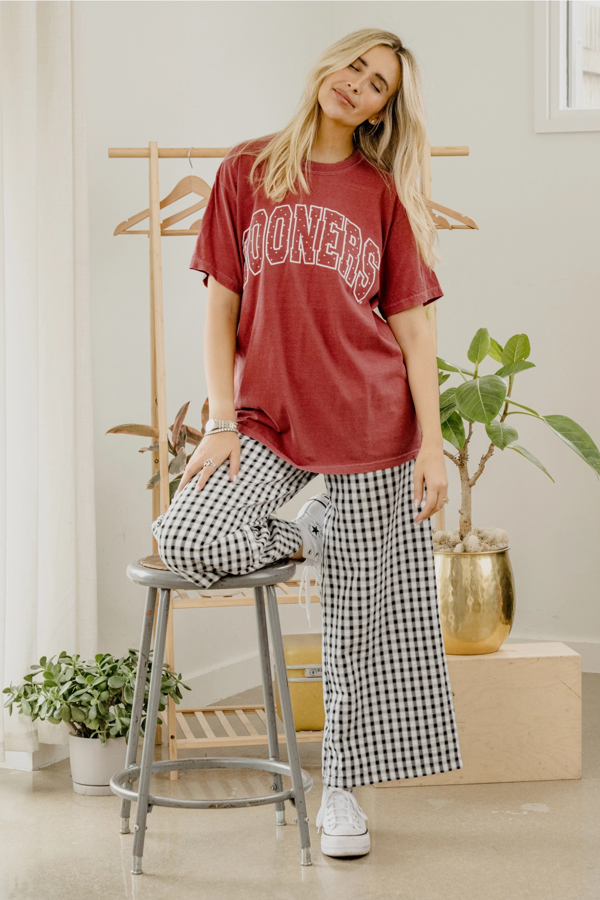 Sooners red shirt at jcole shoes tulsa