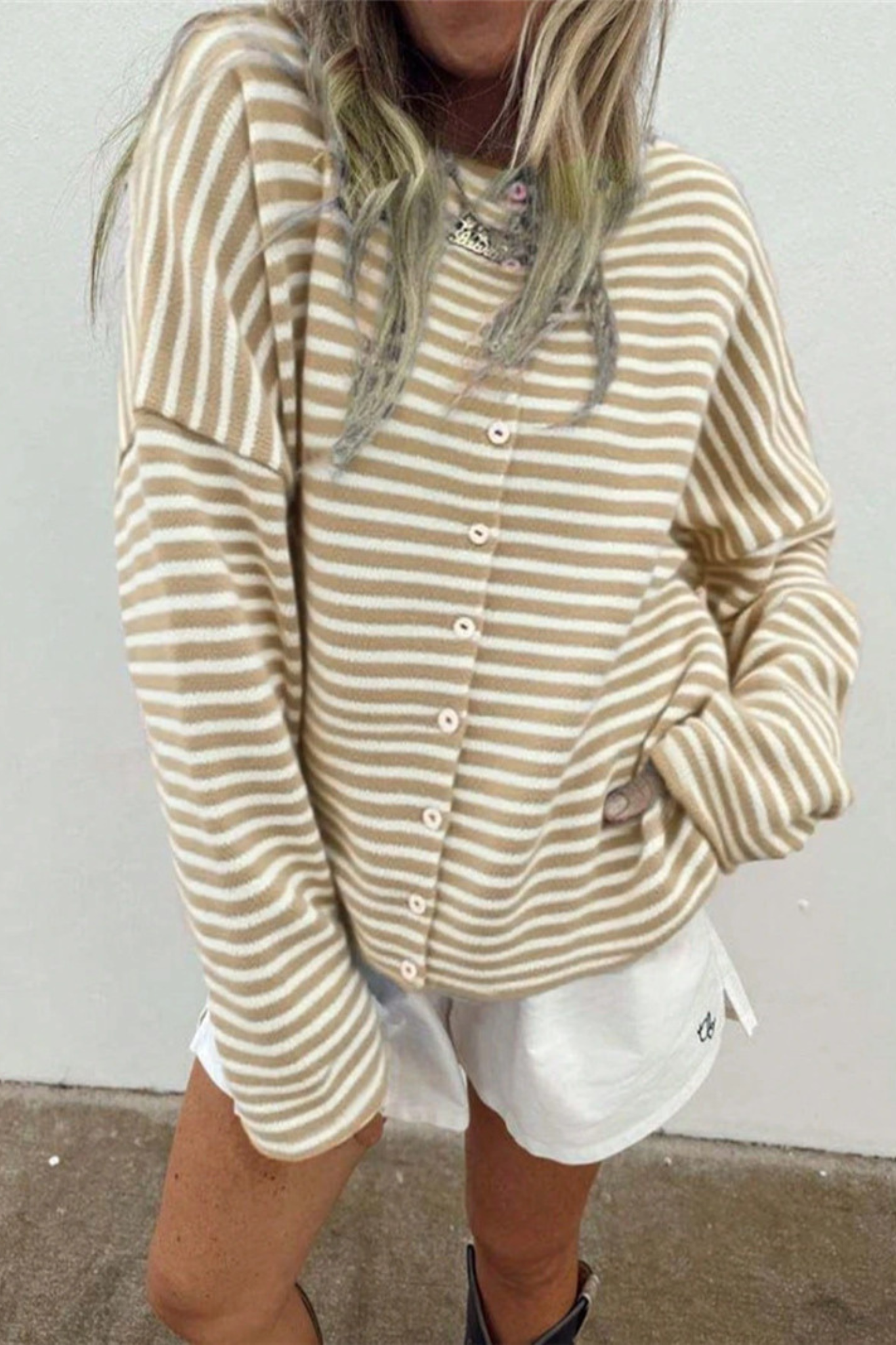 stripped sweater at jcole shoes tulsa