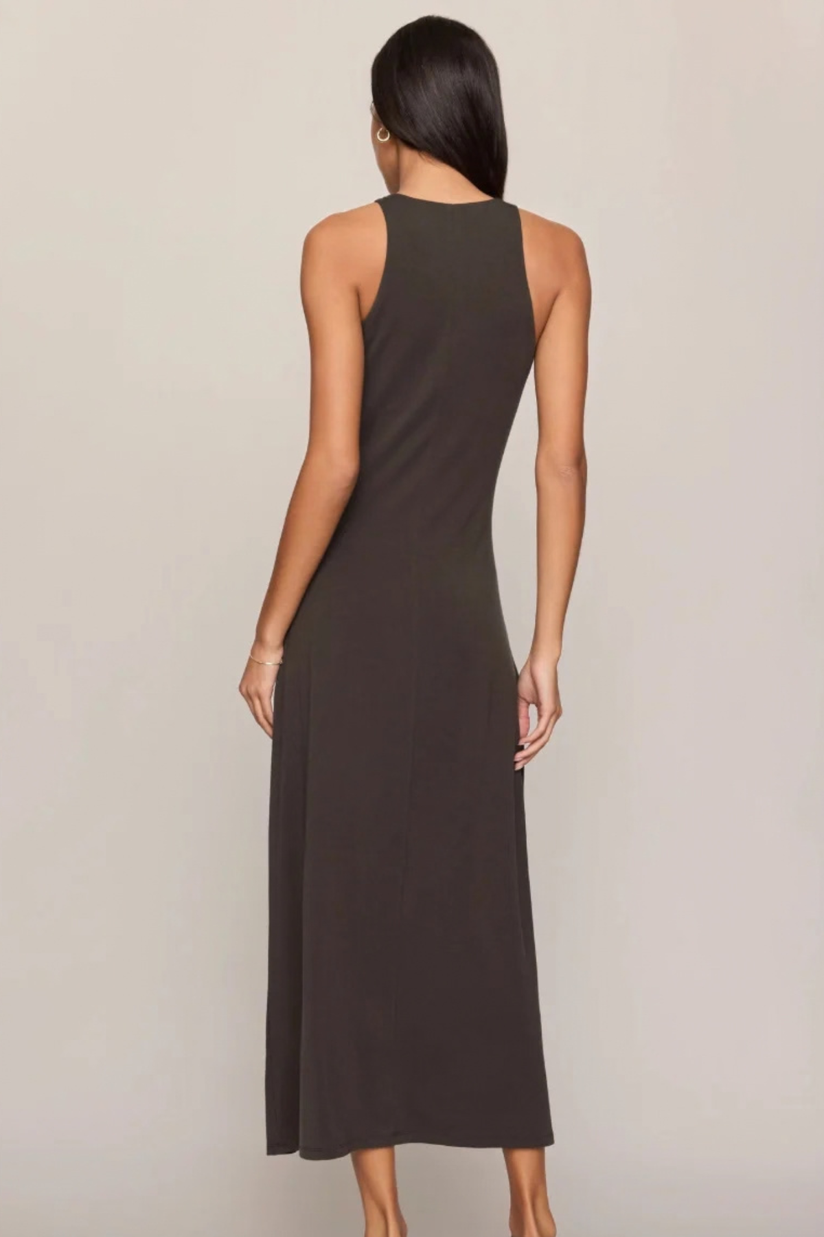 Z Supply Catalyst Midi Dress Cocoa Bean
