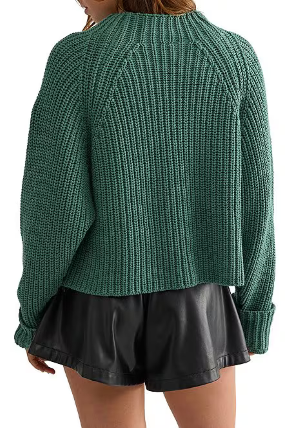 green free people knit sweater at jcole shoes tulsa