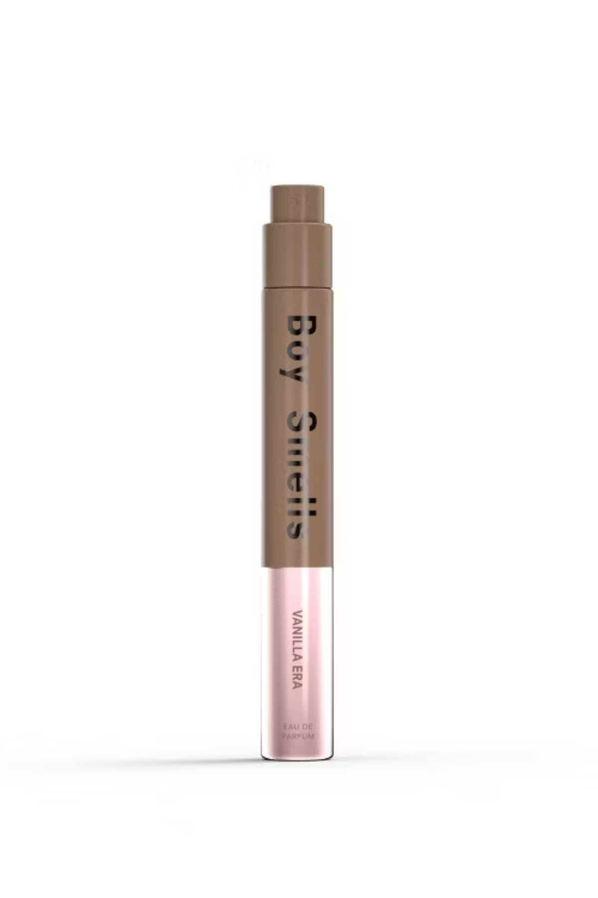 A single stick cosmetic product from Boy Smelts, labeled 'Vanilla Ice', standing upright on a clean white background.